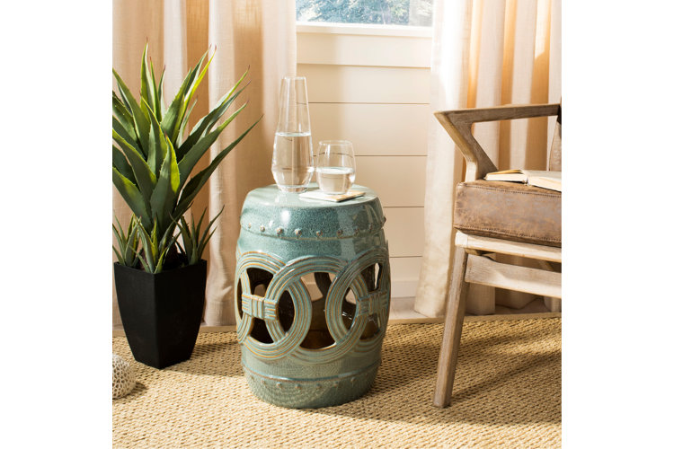 Nagle ceramic garden deals stool